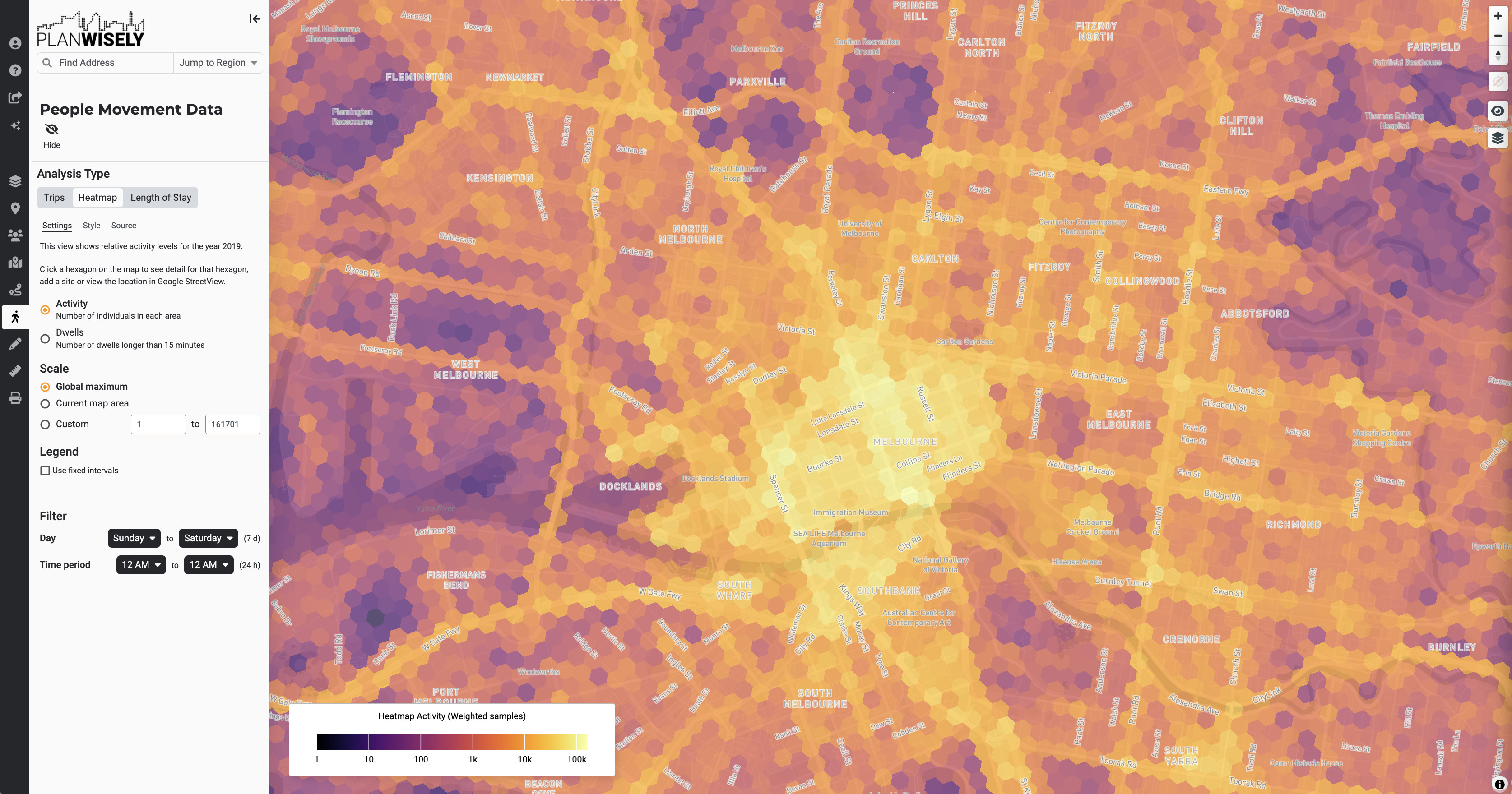 Heatmaps module